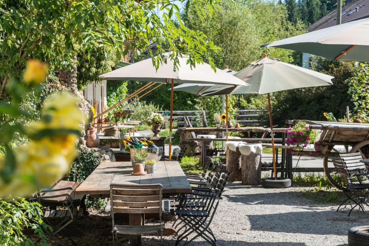 Ramsau-Das Gasthaus Bad Heilbrunn Esterno foto